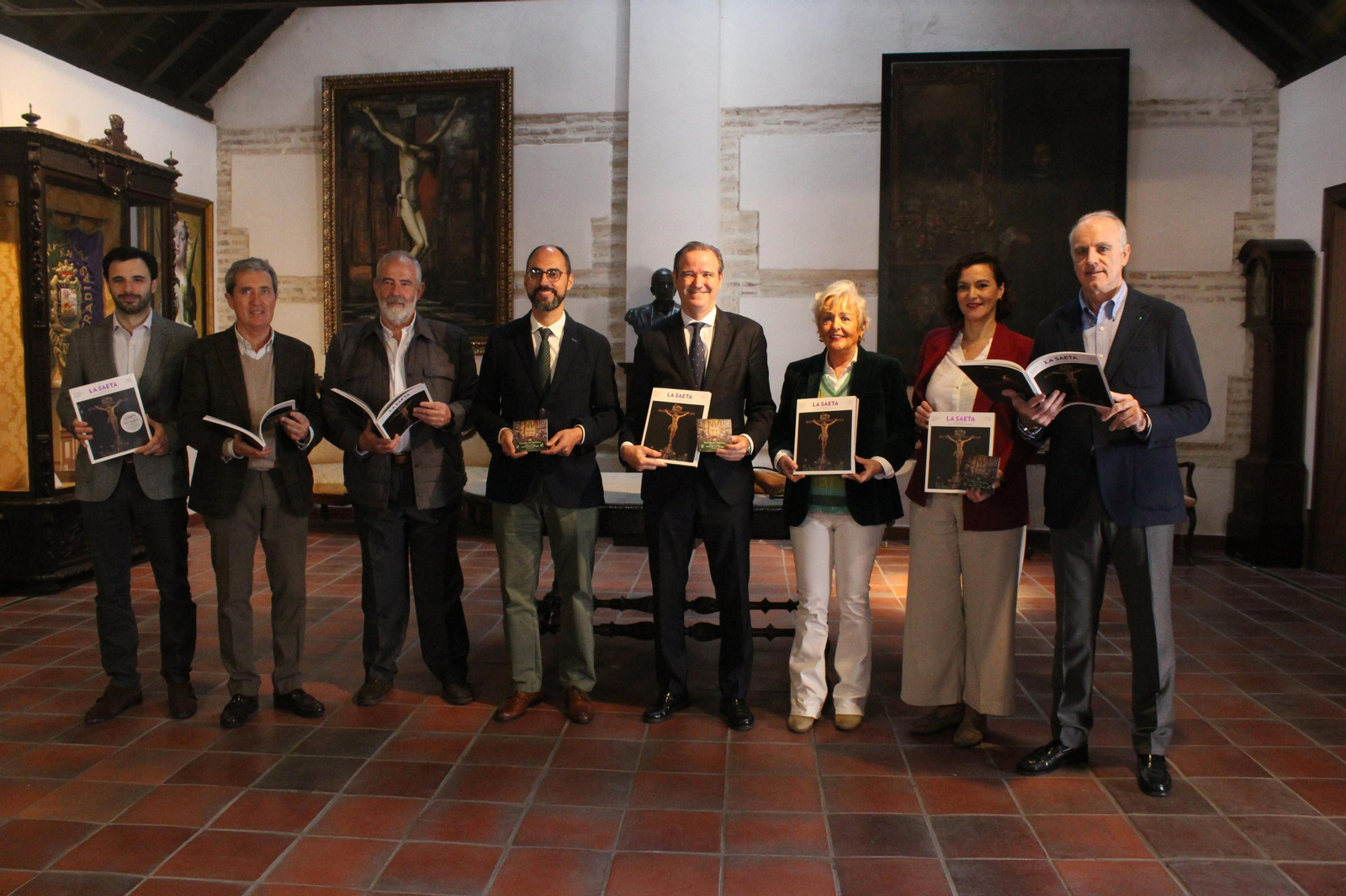 Presentación del nuevo número de la revista ‘La Saeta’. Presentación del nuevo número de la revista ‘La Saeta’.