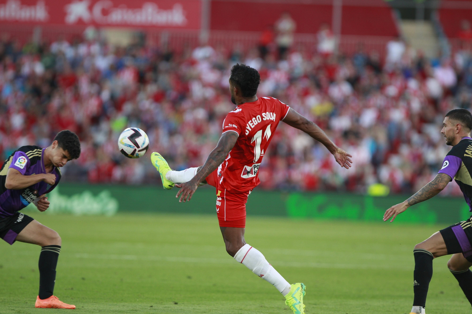 Imágenes del partido U.D. Almería-Real Valladolid C.F.