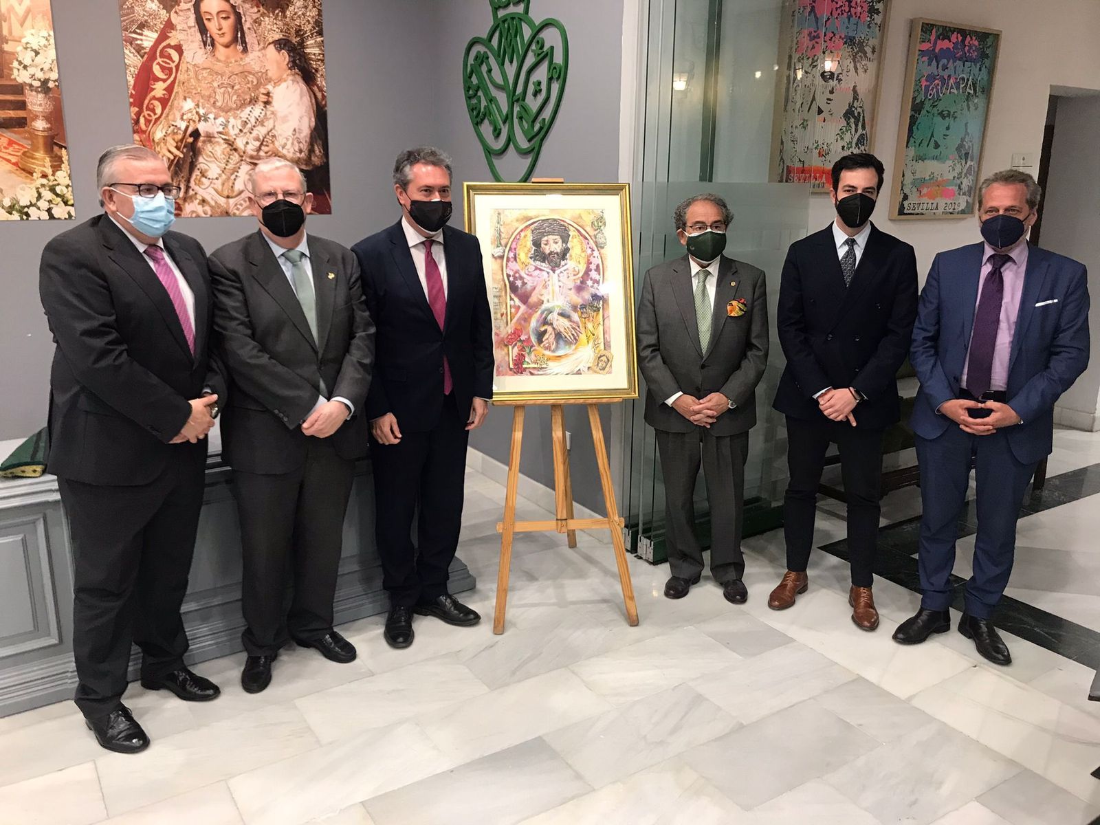 Momento de la presentación del cartel