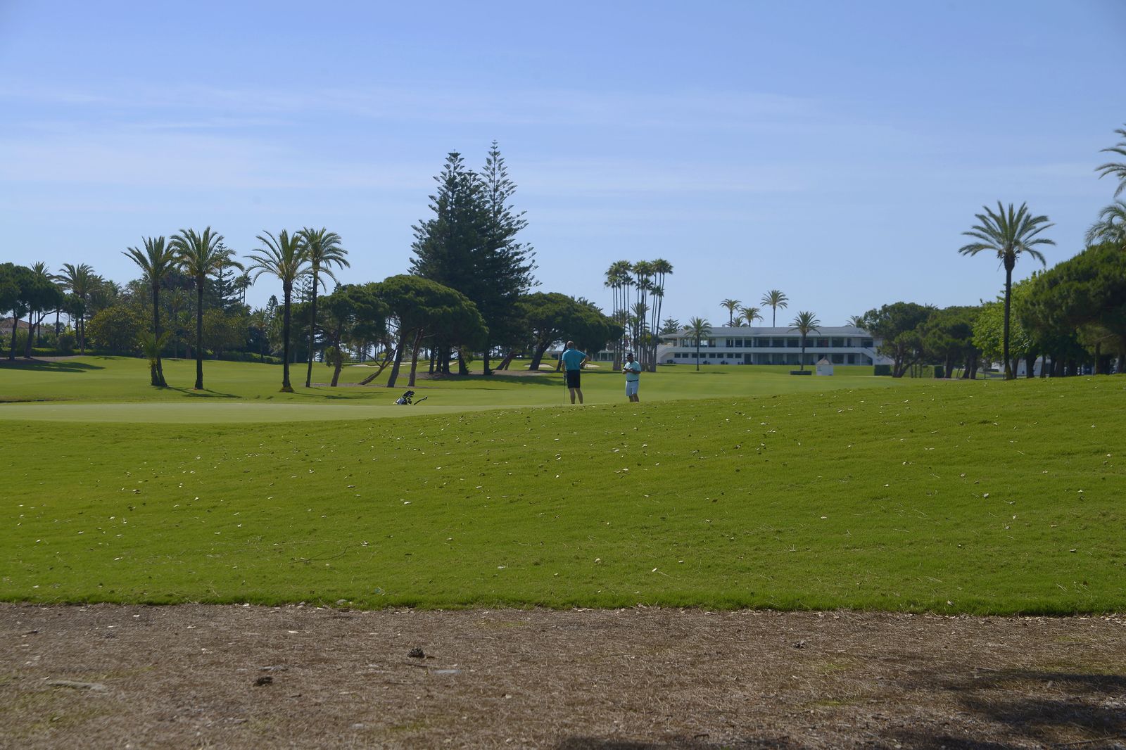 Fotos de la vuelta a la normalidad en los campos de golf de Sotogrande