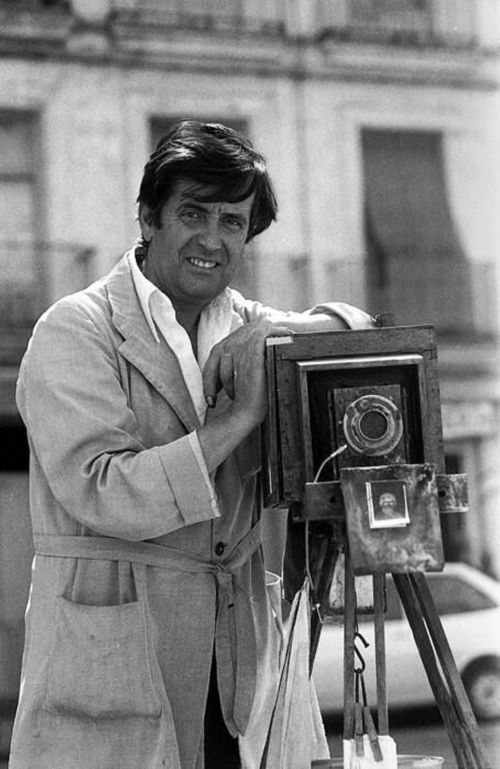 Fotógrafo ‘minutero’ de la Plaza del Arenal. Fotógrafo ‘minutero’ de la Plaza del Arenal.