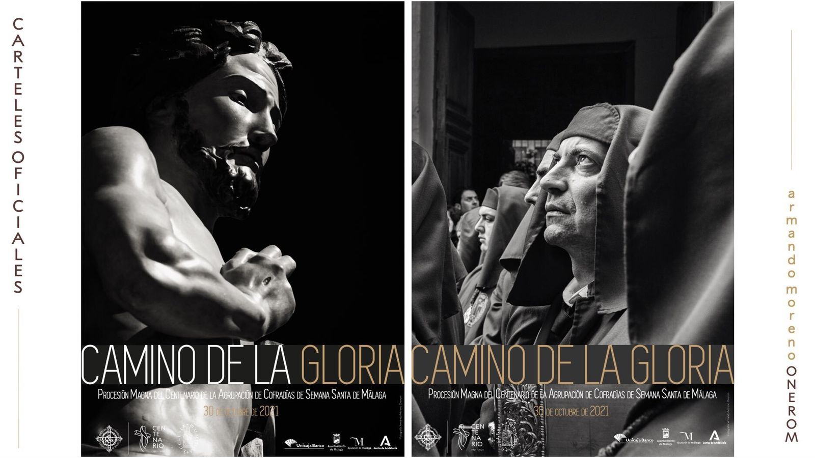 Cartel de la procesión Magna de Málaga