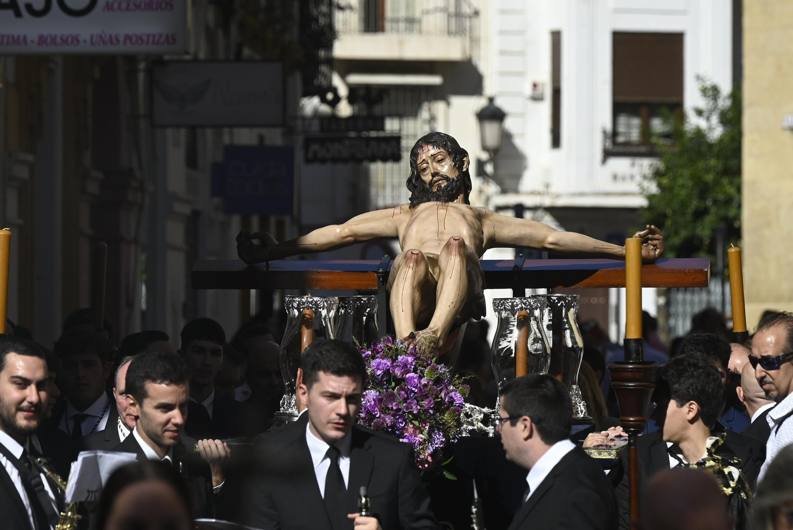 El Cristo de las Aguas de Palma del Río en el Magno Vía Crucis de Córdoba