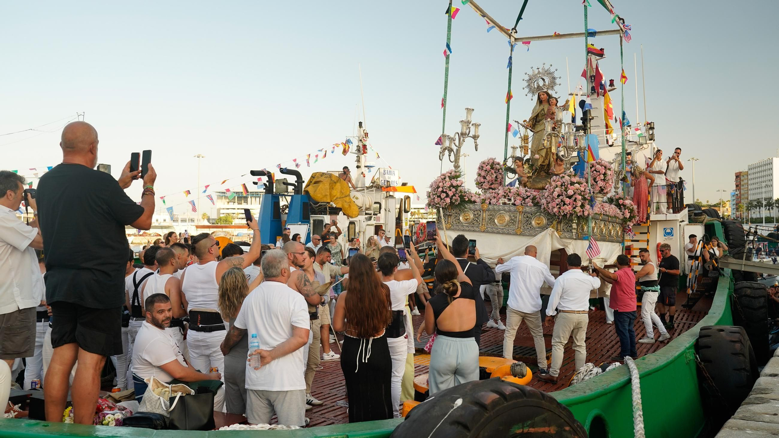 Fotos de la procesión de la Virgen del Carmen en Algeciras