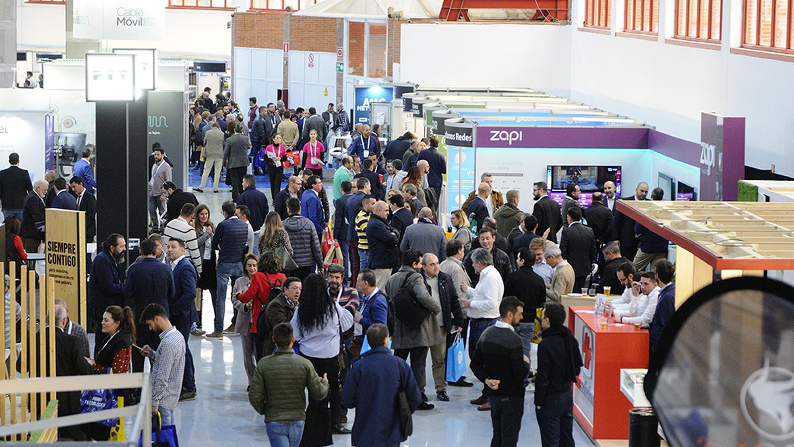 Instalaciones de la Feria Tecnológica de Acutel