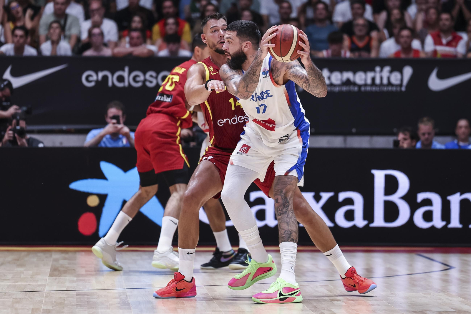 Las fotos del España - Francia de baloncesto