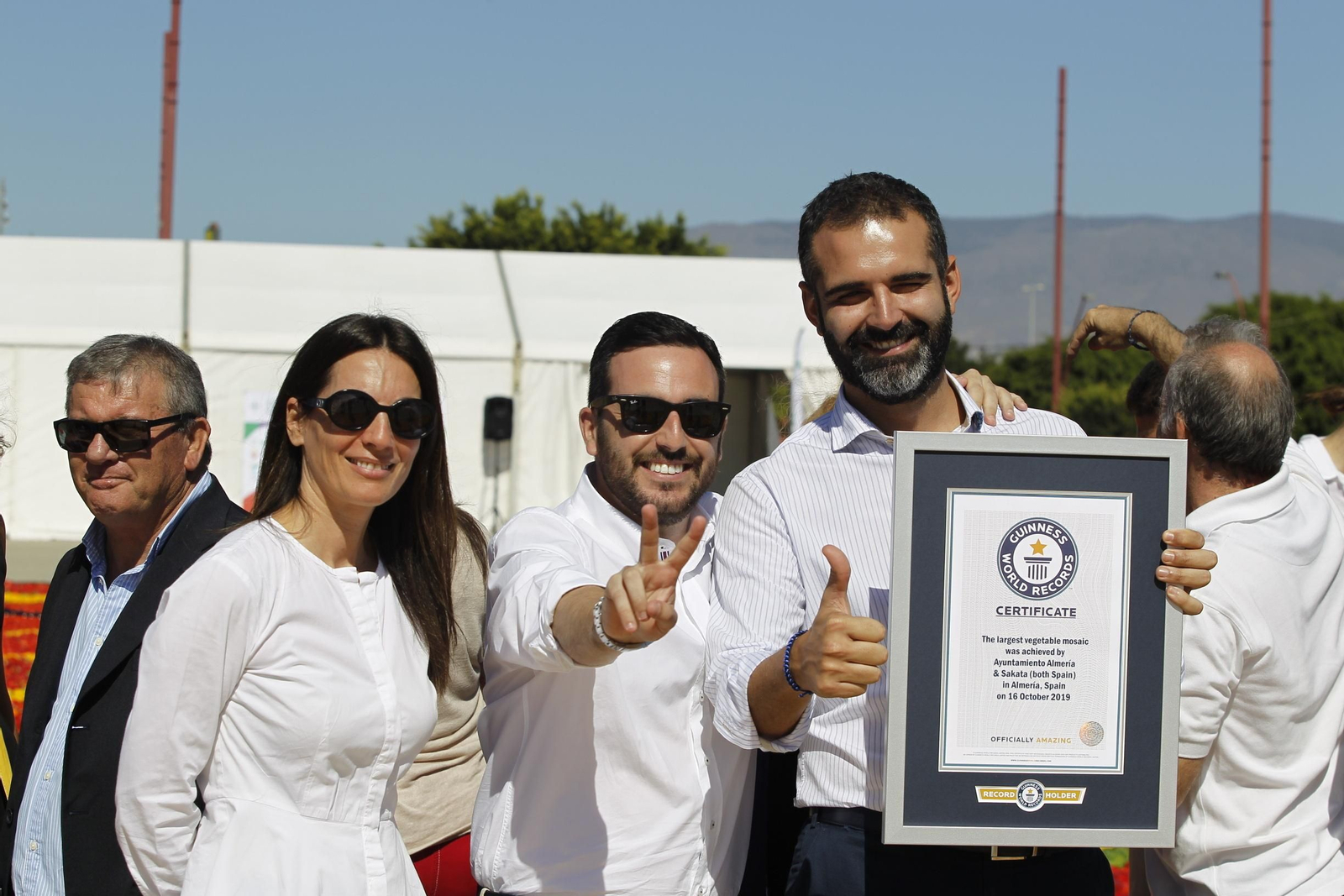 Fotogalería Récord Guinness Corazón Hortalizas Almería