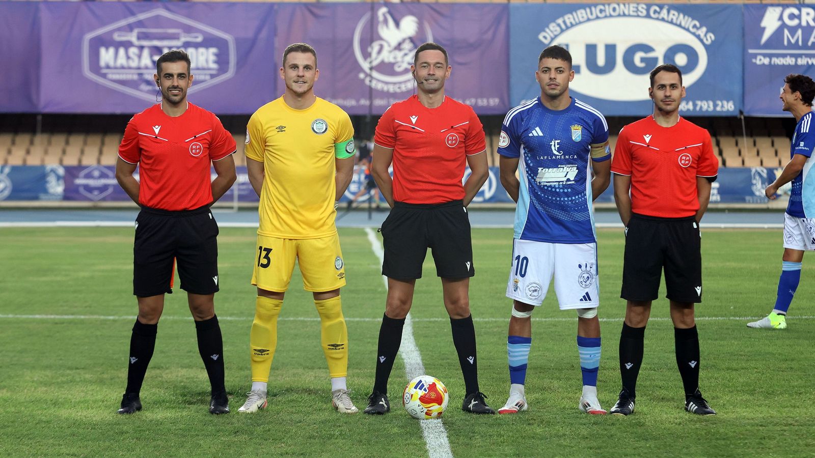 Gutiérrez Perera pitó al Xerez CD en el pasado Trofeo Feria de la Vendimia.