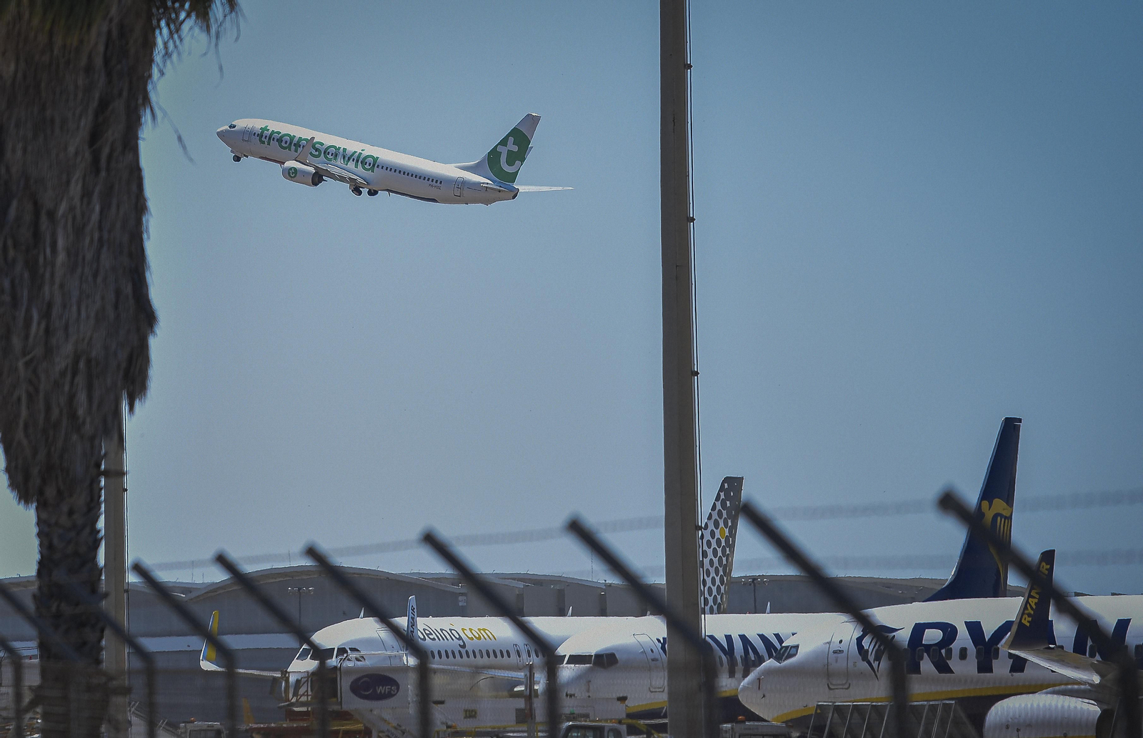 Llega a  Sevilla del primer vuelo con turistas desde el cierre de fronteras