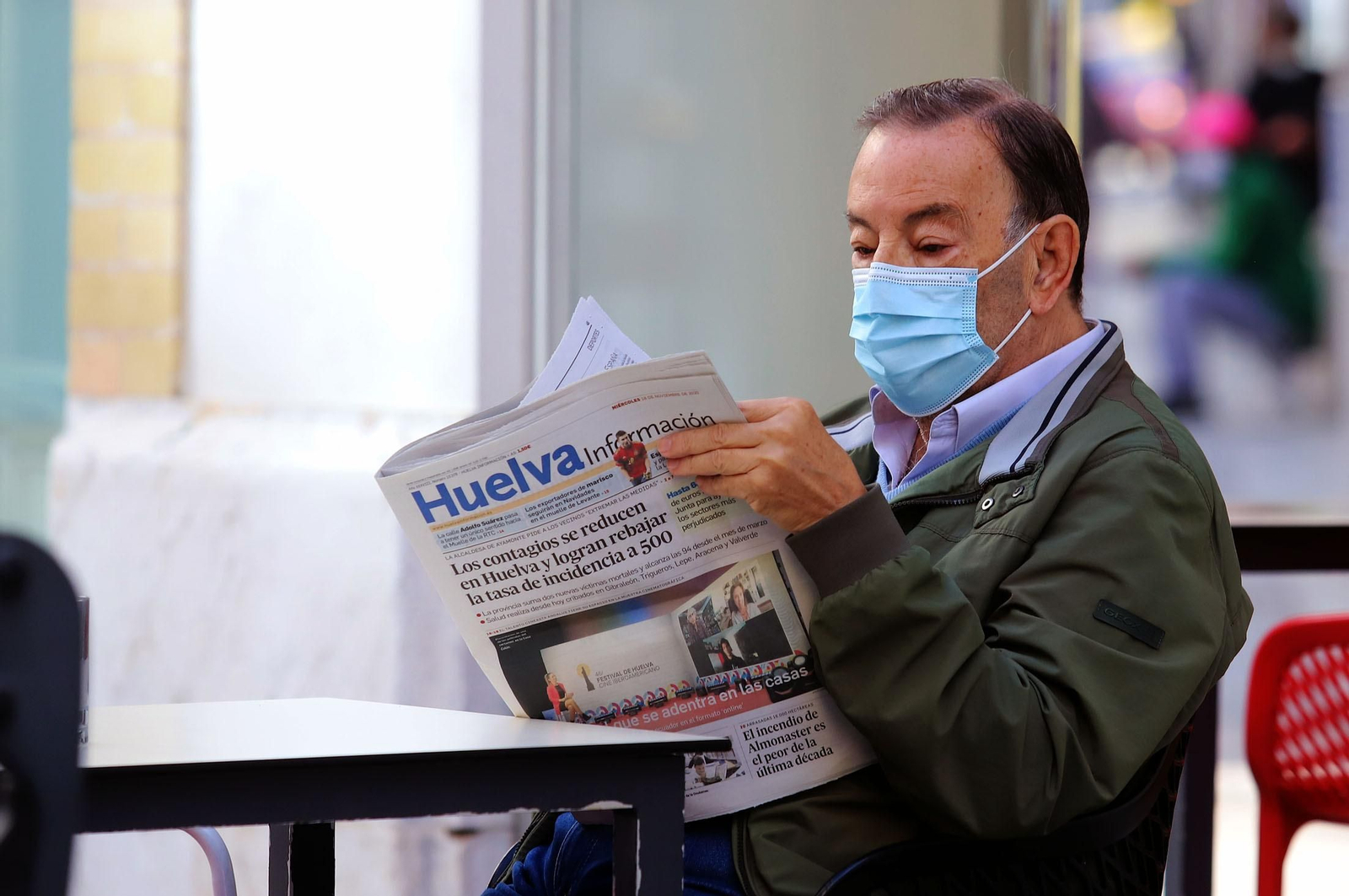 Imágenes del 18 de noviembre en Huelva