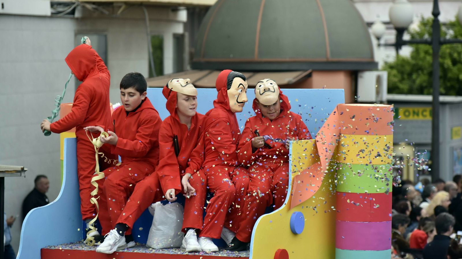 Las mejores fotos de la cabalgata del Carnaval de La Línea