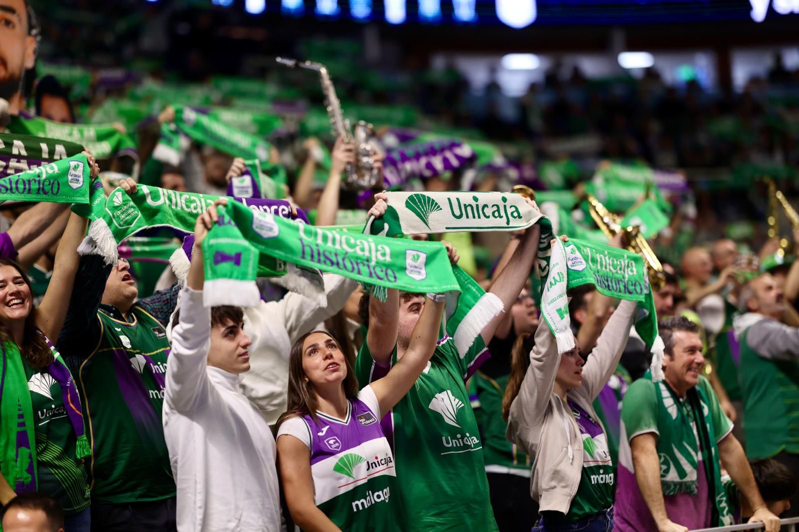 Unicaja-Real Madrid, en fotos