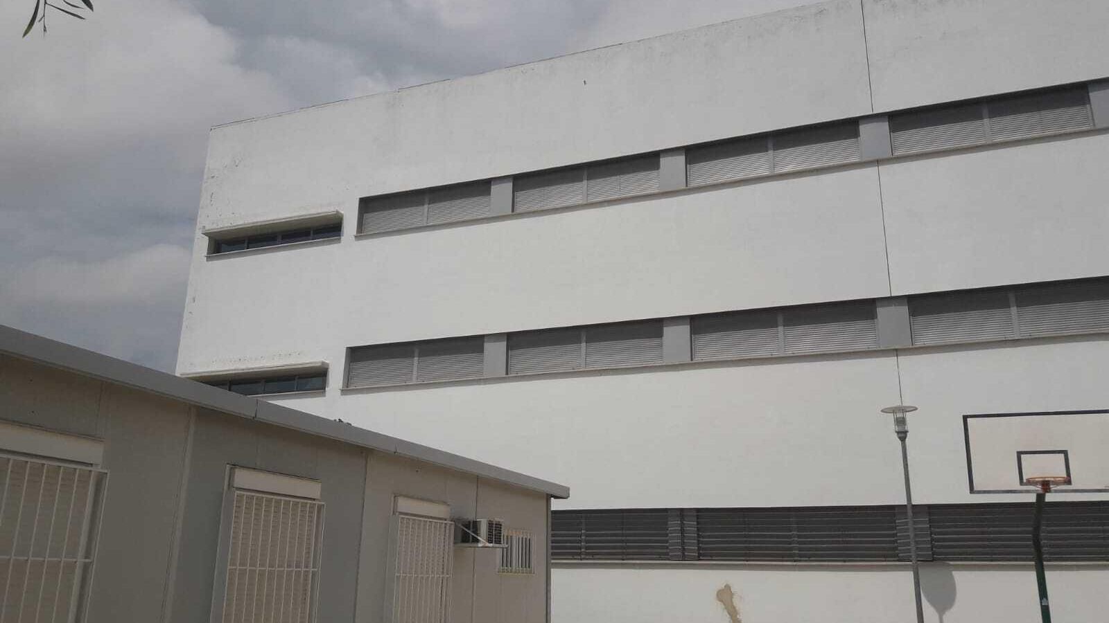 Uno de los dos módulos instalados en el IES Fuente Juncal con dos aulas en cada uno.