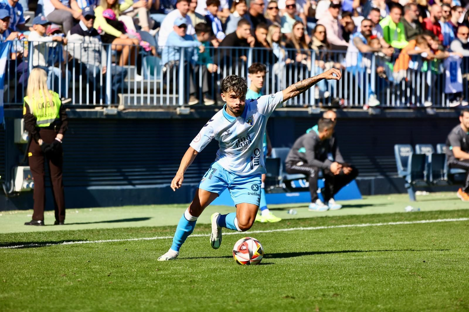 El Málaga CF - Atlético Baleares, en fotos
