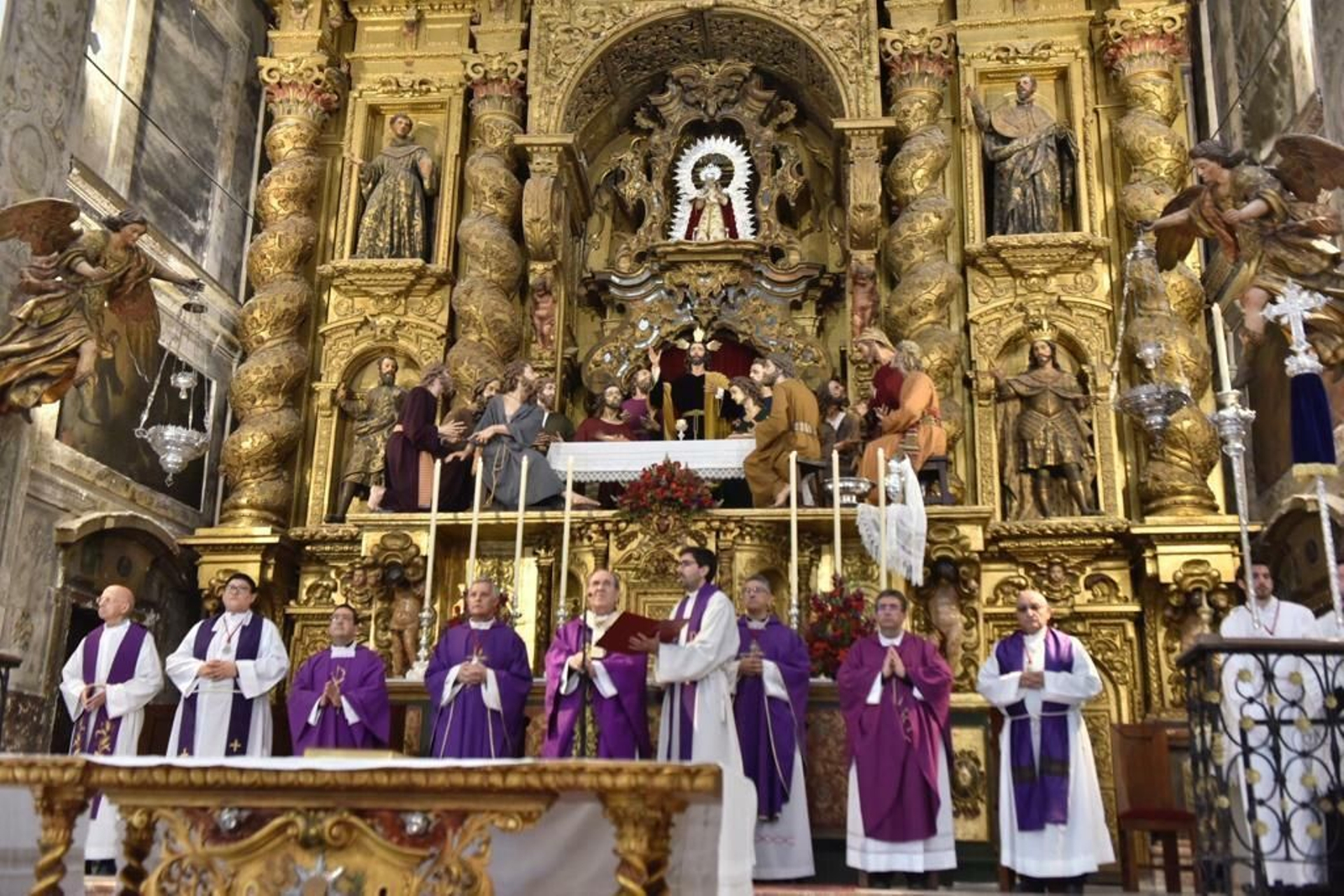 Misa de reapertura en Los Terceros