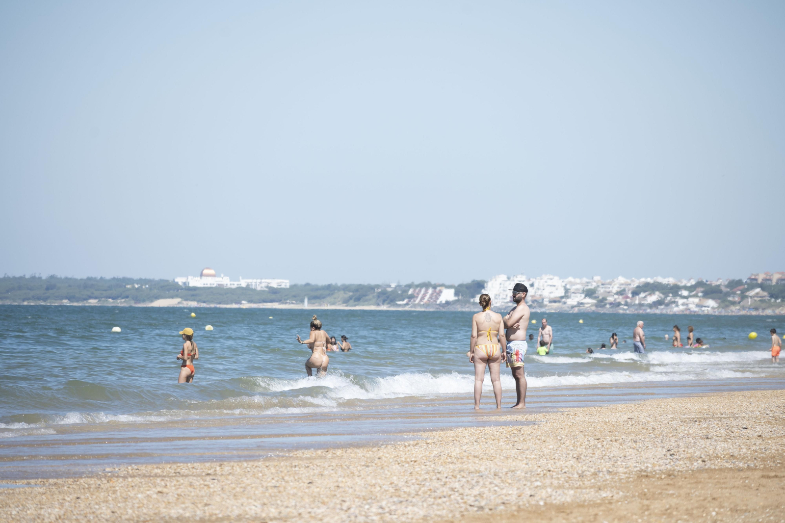 Imágenes del sábado 15 de junio en las playas de Punta Umbría