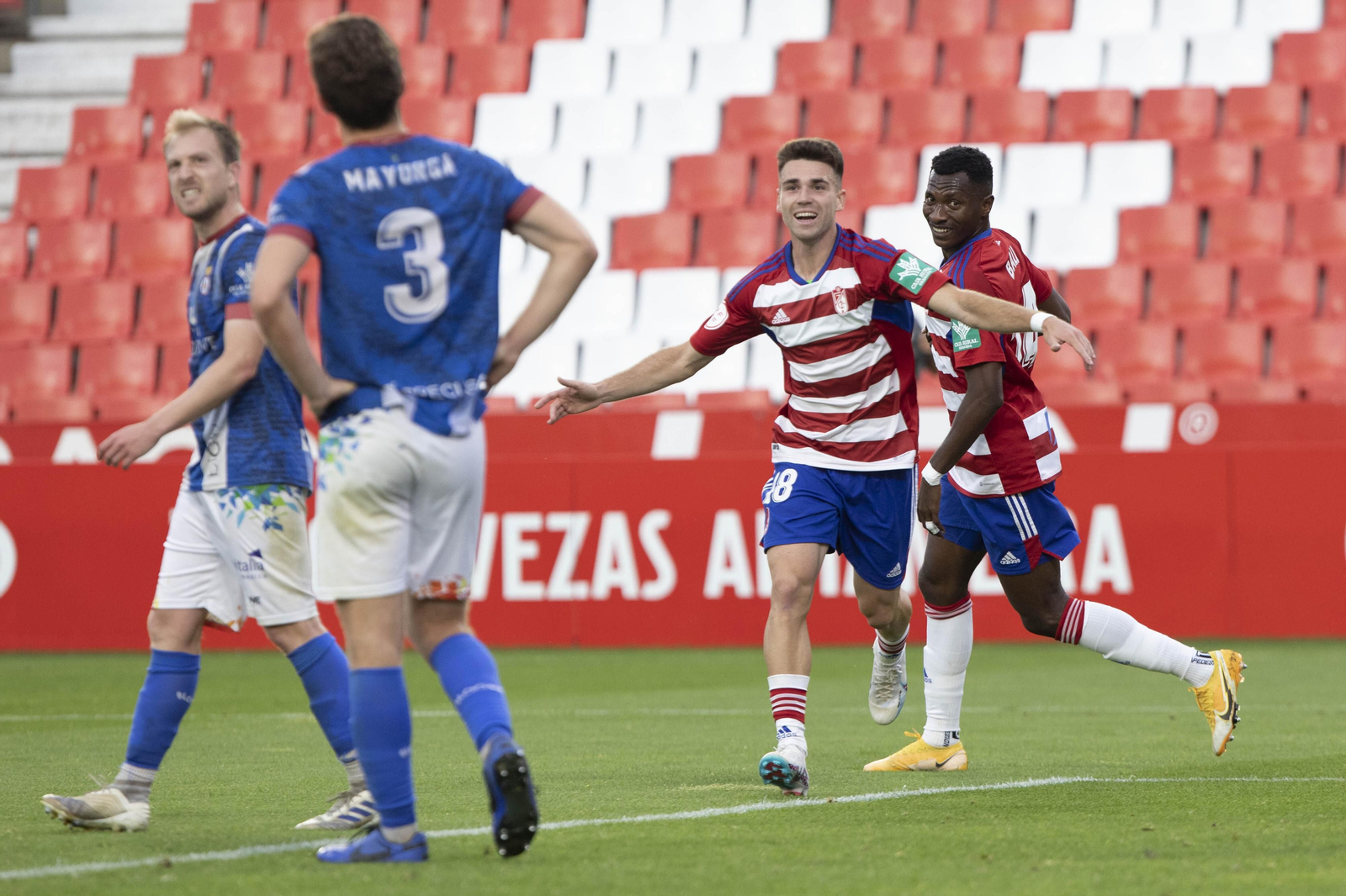 Las mejores imágenes del Recreativo Granada - Real Avilés