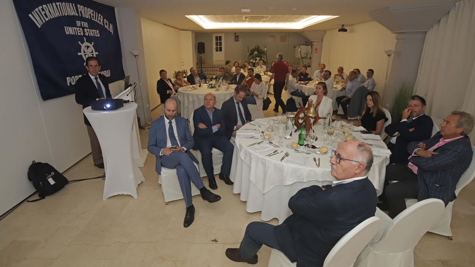 Fotos del almuerzo del Propeller Club en el hotel Alborán de Algeciras