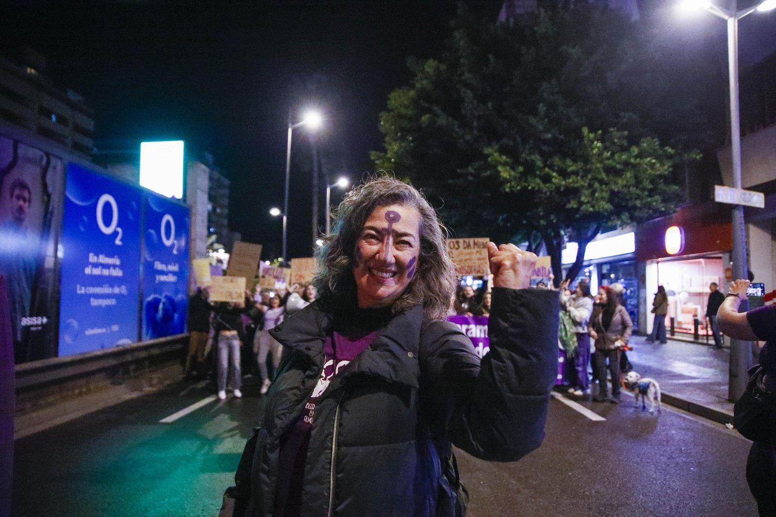 Las imágenes de la manifestación realizada por Asamblea Feminista 8M en Almería