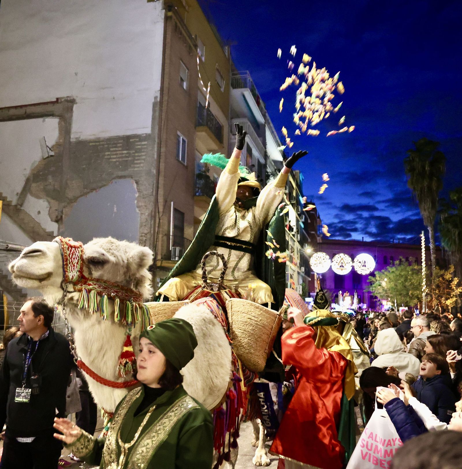 Las fotos del Heraldo Real en Los Remedios