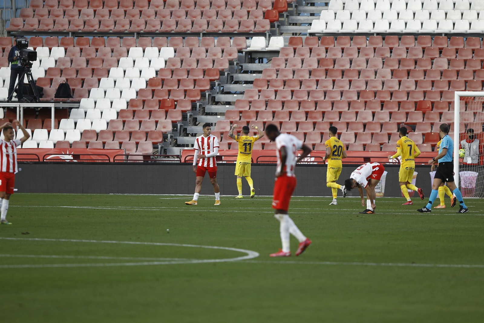 LAs fotos del Almería - Málaga