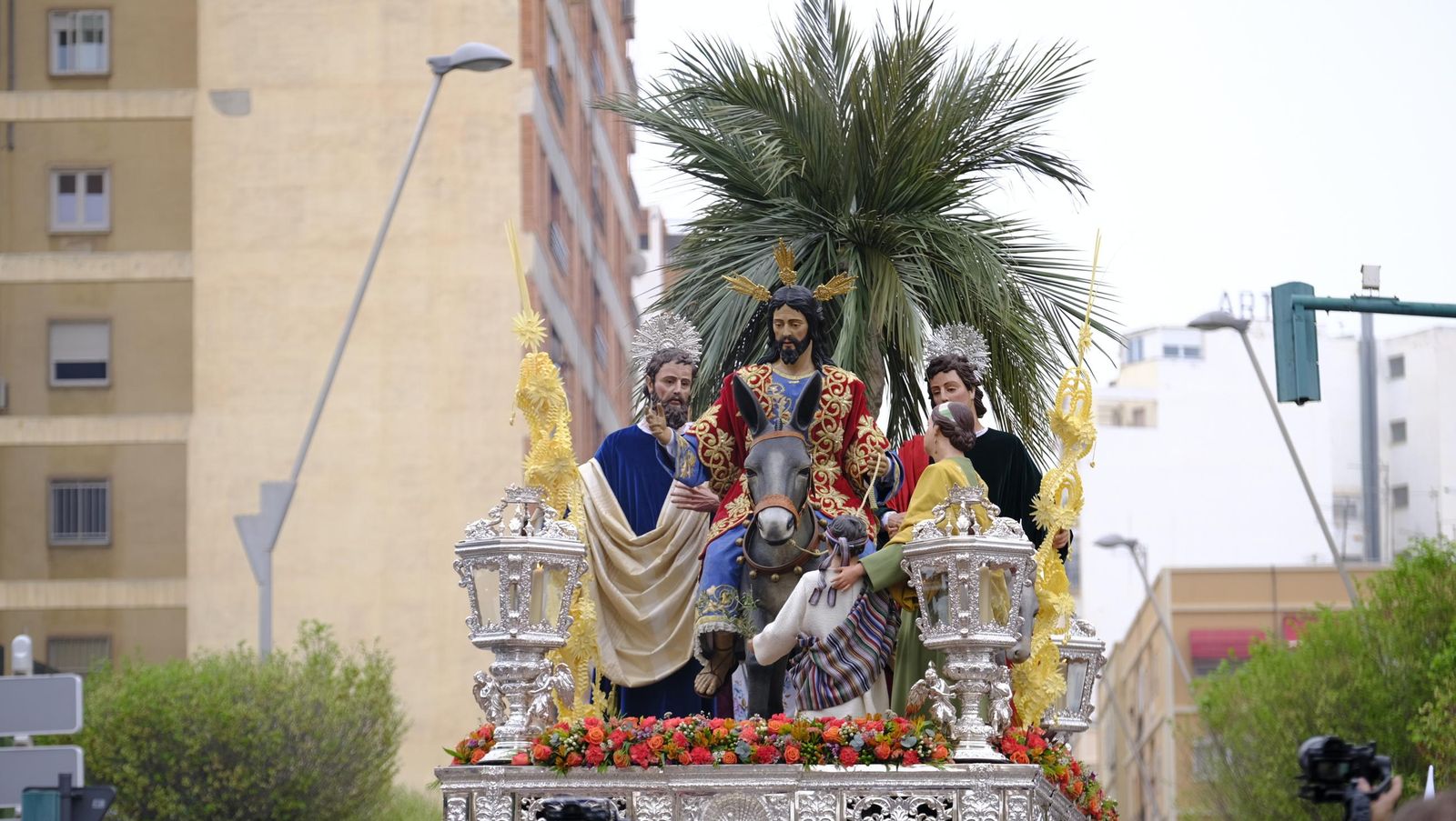 La Borriquita en la Semana Santa de Almería 2025, en imágenes