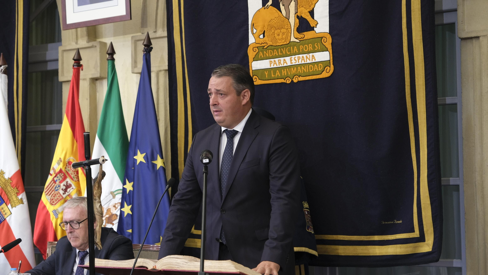 Imágenes del acto de constitución de la Diputación de Almería