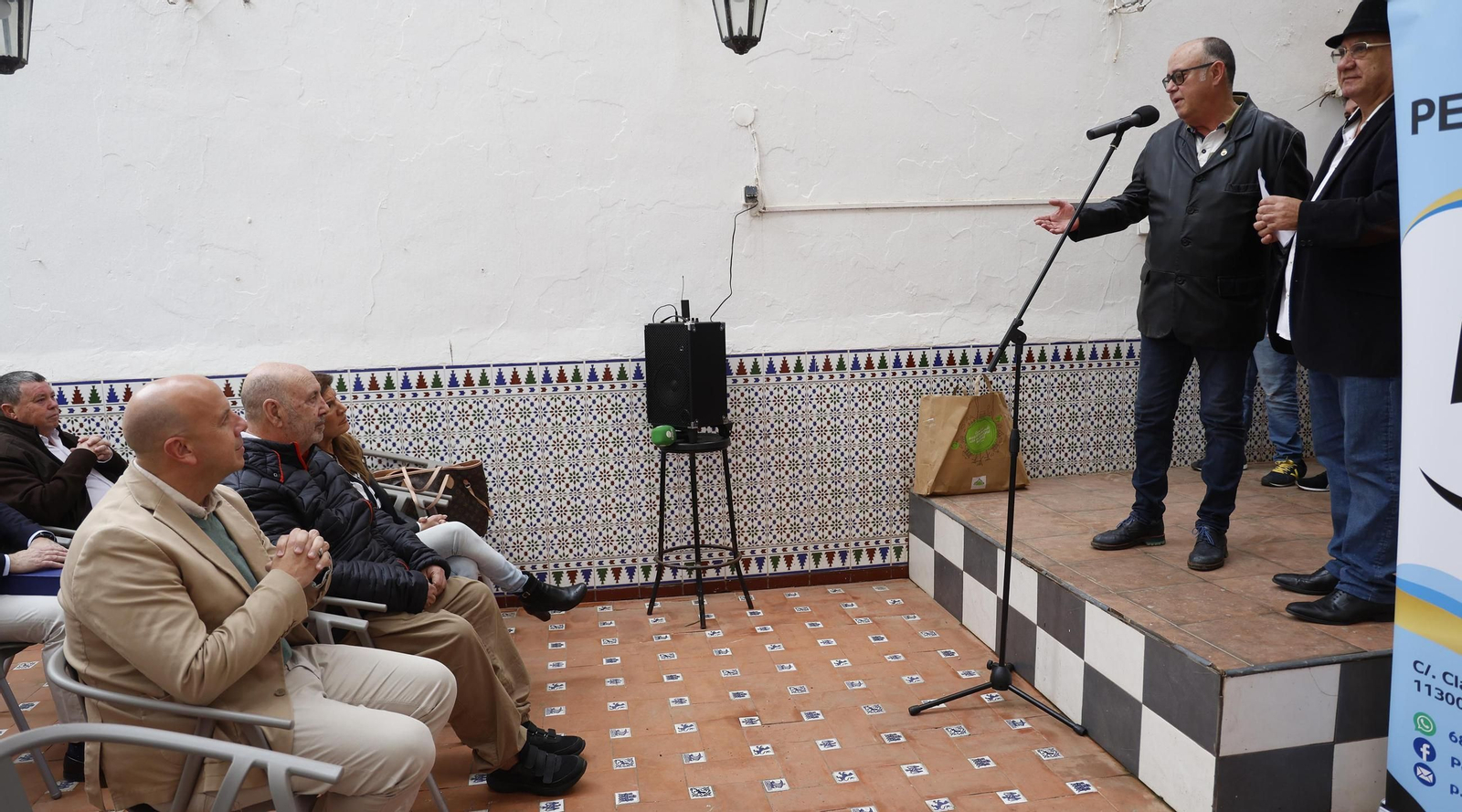 Las fotos del homenaje de la Peña Balona a Gabriel Navarro "Baby"