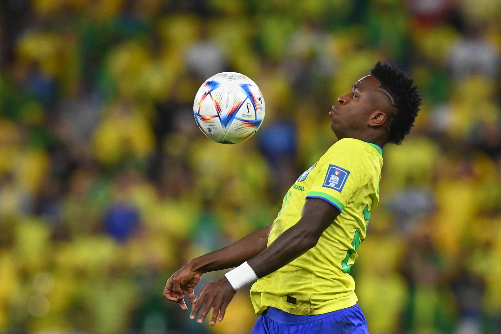 Las imágenes del Brasil - Suiza del Mundial de Qatar