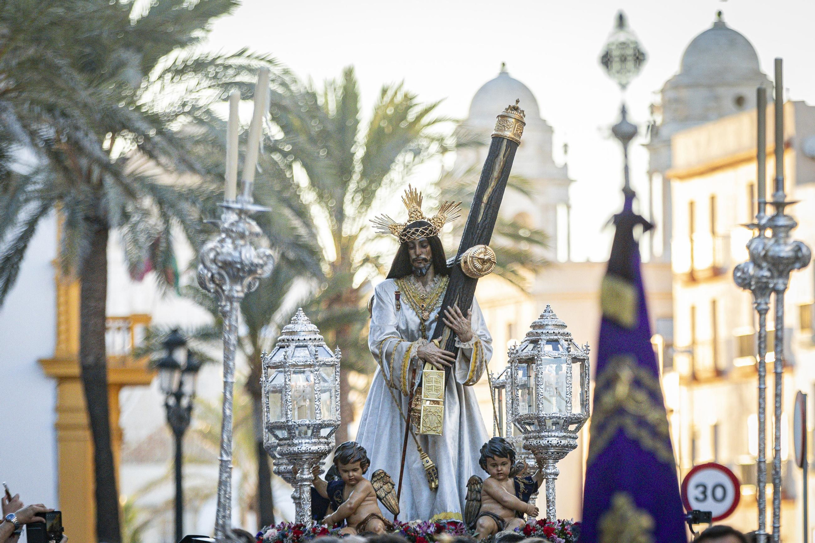 Las imágenes históricas del Nazareno en Puerta Tierra