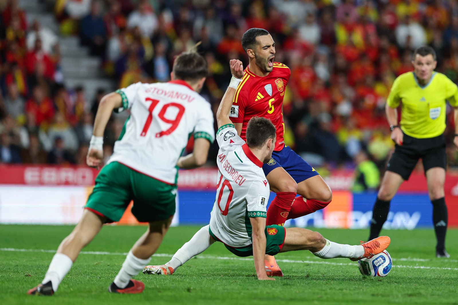 Las mejores fotos del España-Bulgaria