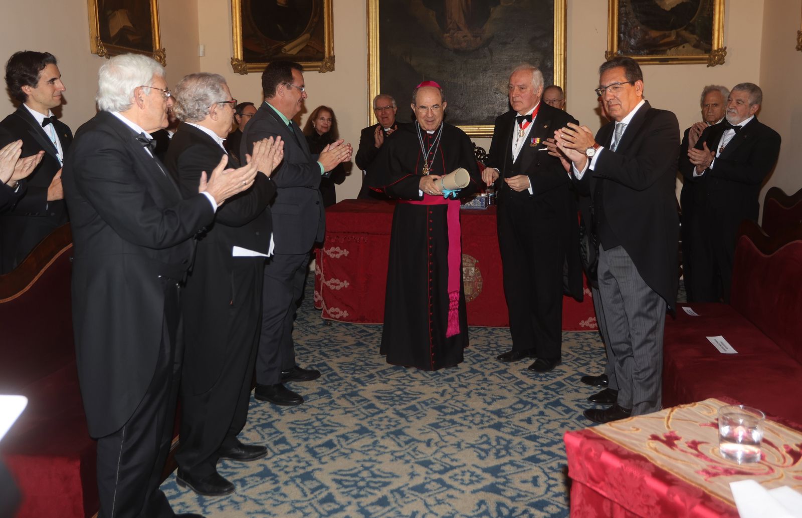 Nombramiento como académico de Bellas Artes al Arzobispo Asenjo