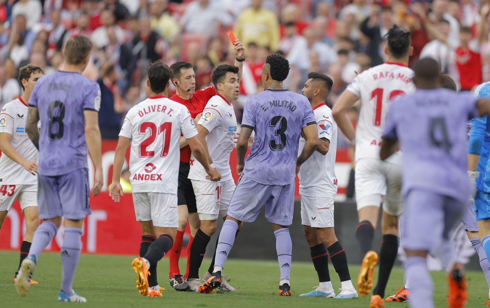 Las imágenes del Sevilla-Madrid