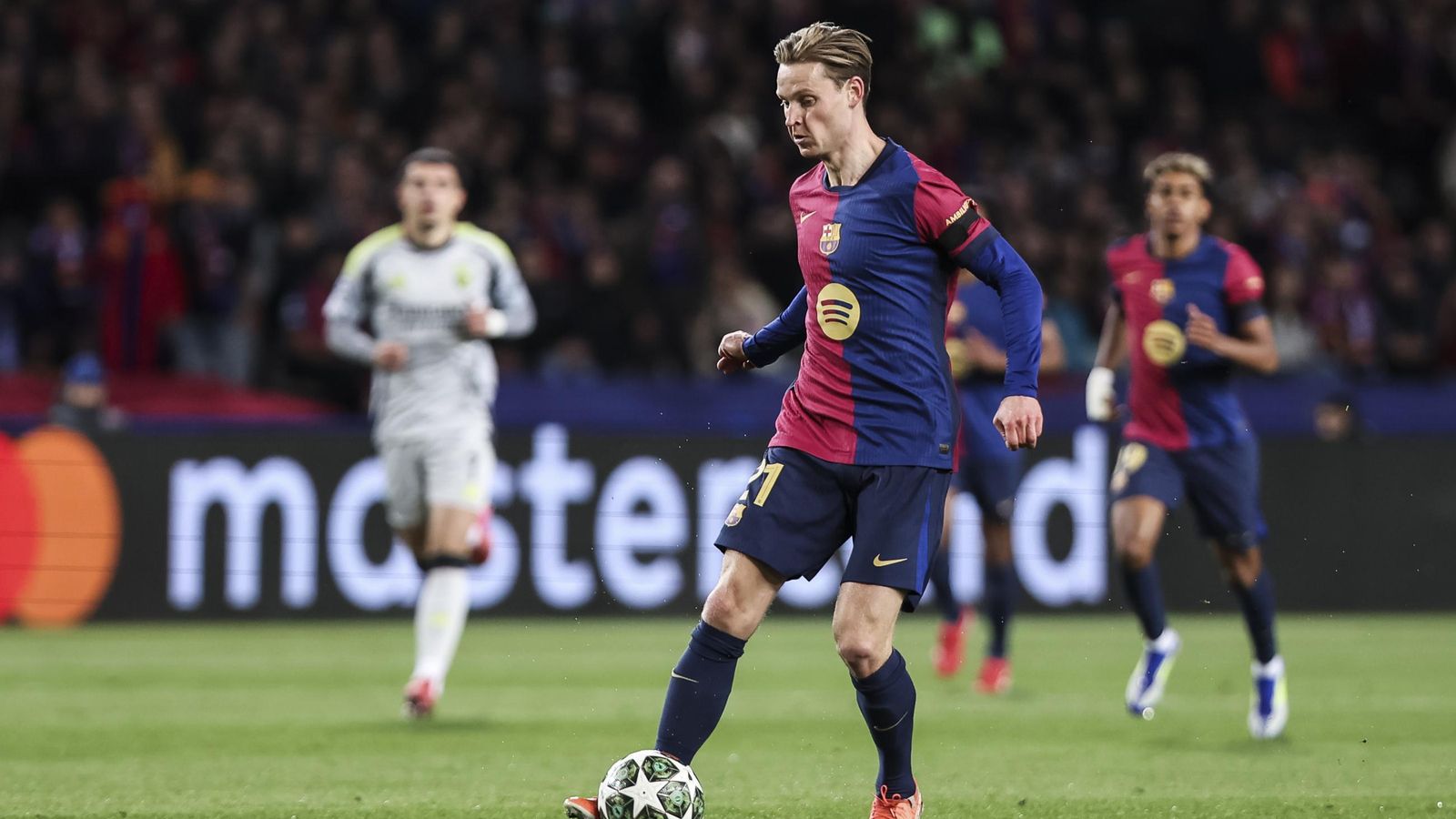 Las fotos del Barcelona-Benfica