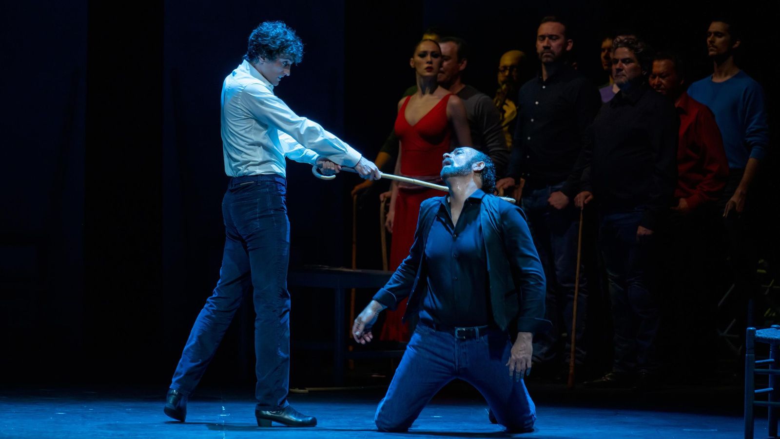 Una escena del montaje actual de 'Carmen'.