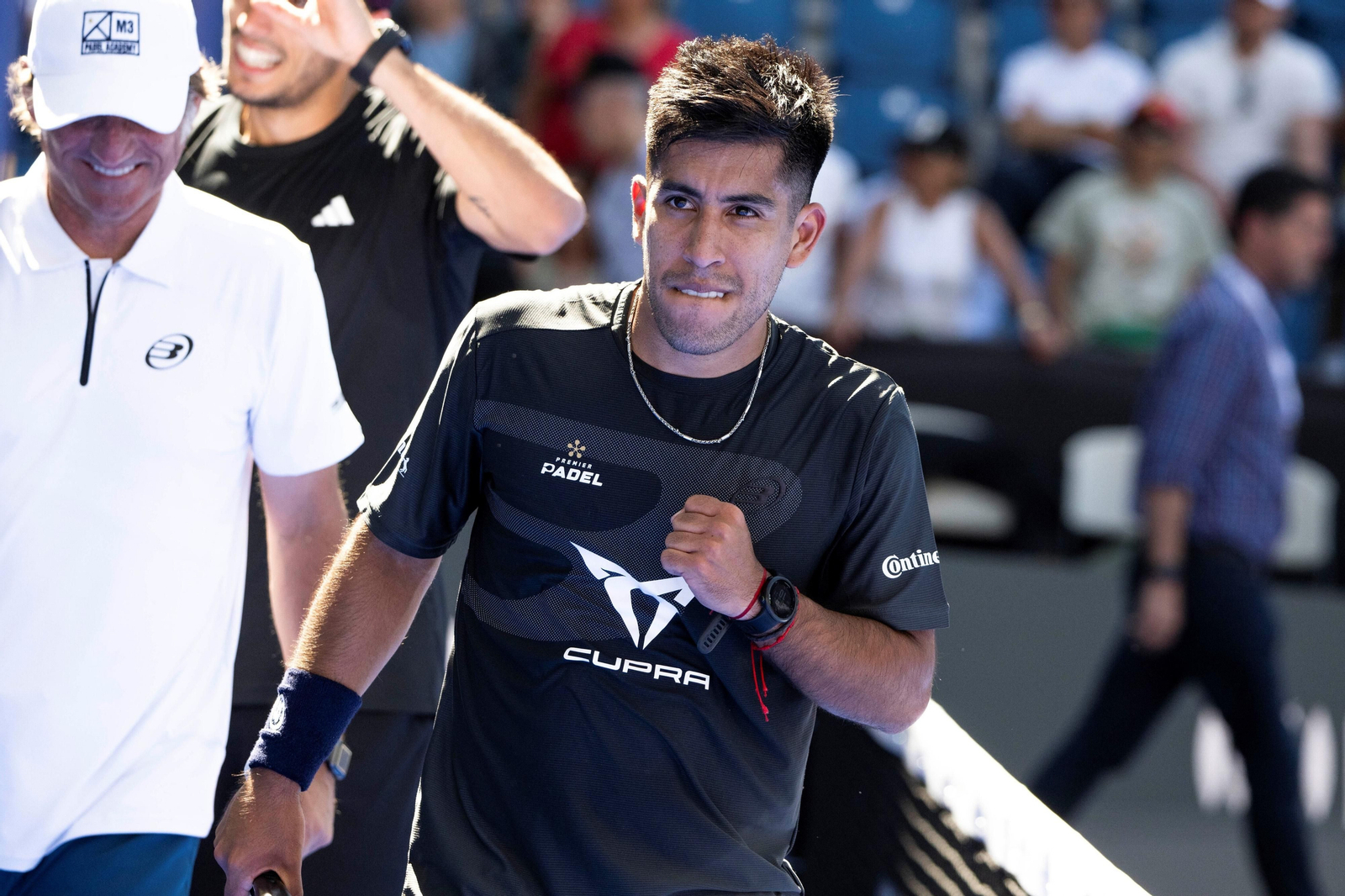 Las mejores fotos de los cuartos de final del pádel en el Estadio de la Cartuja