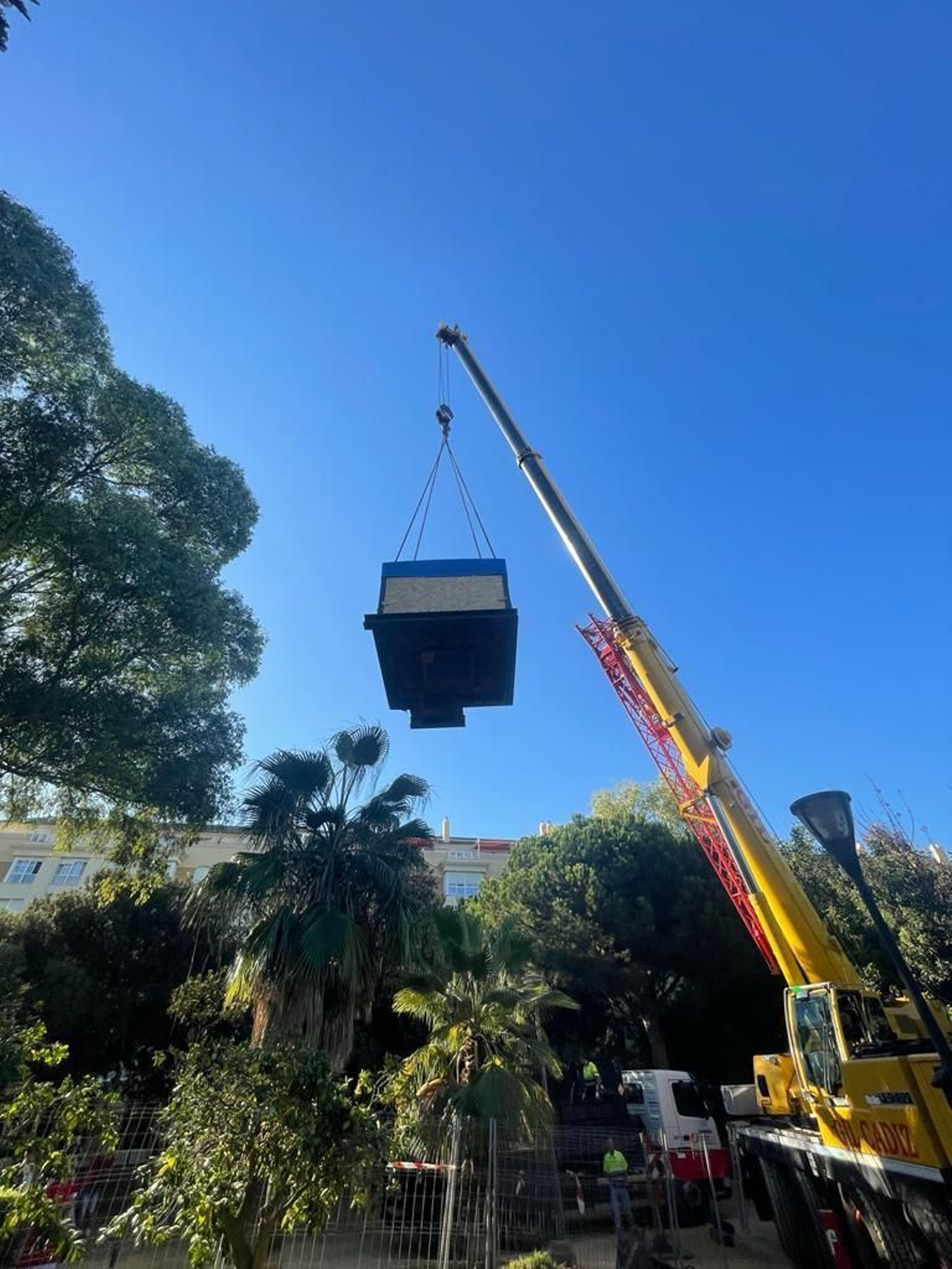 Todo el proceso de traslado del columbario romano a Kotinoussa