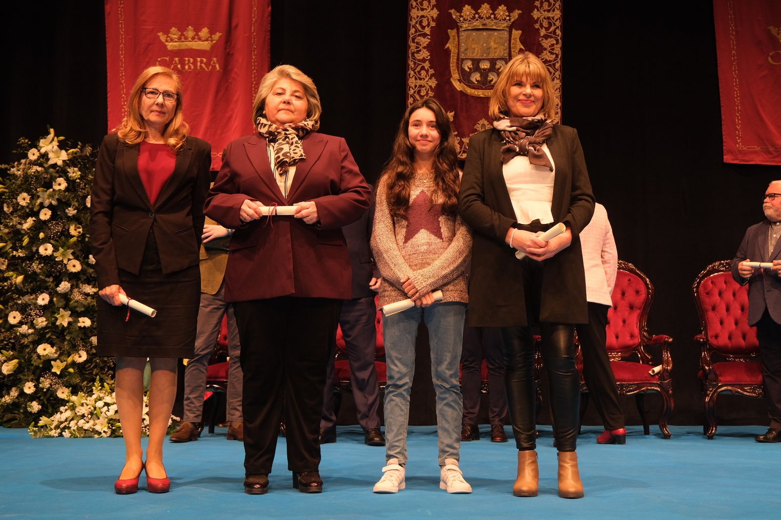 El homenaje de Cabra a las corporaciones municipales democráticas, en imágenes