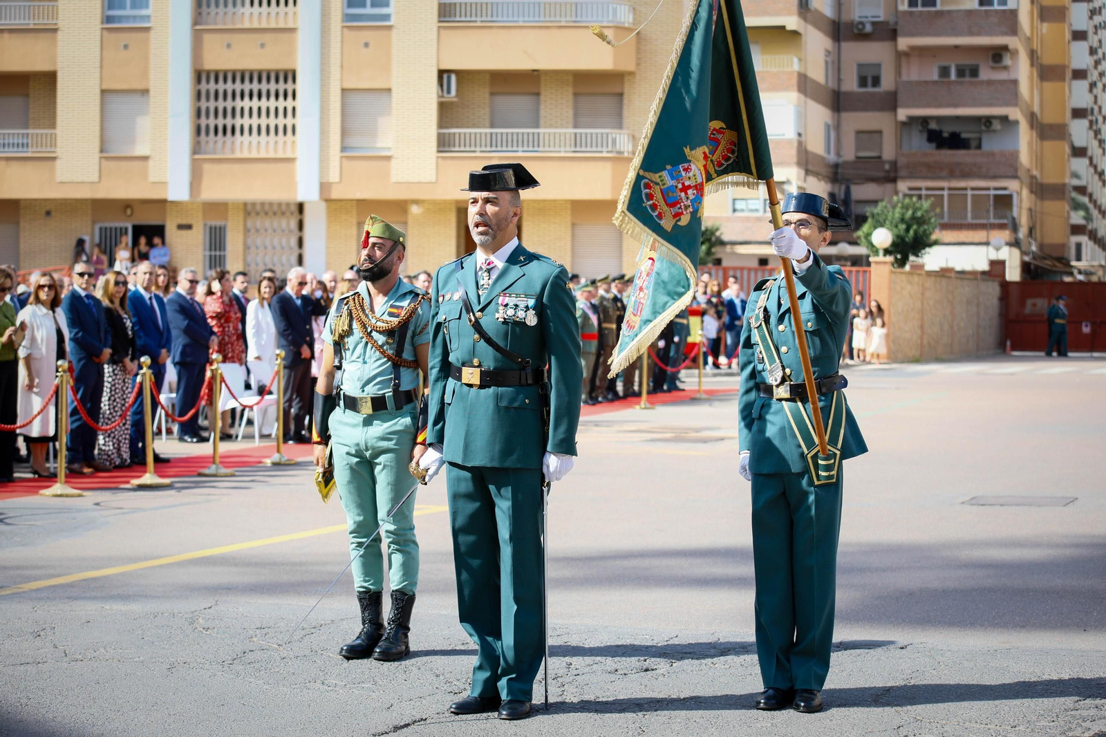 Los actos de la Guardia Civil en honor a la Virgen del Pilar, en imágenes