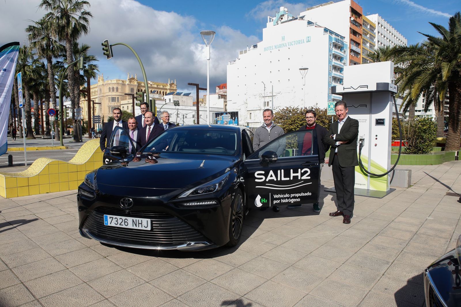 Las fotos de las demostraciones de usos del hidrógeno verde de Futuretech H2, en Algeciras
