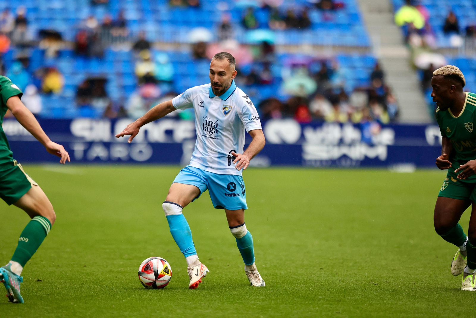 El Málaga CF-Linares Deportivo, fotos El Málaga CF-Linares Deportivo, fotos