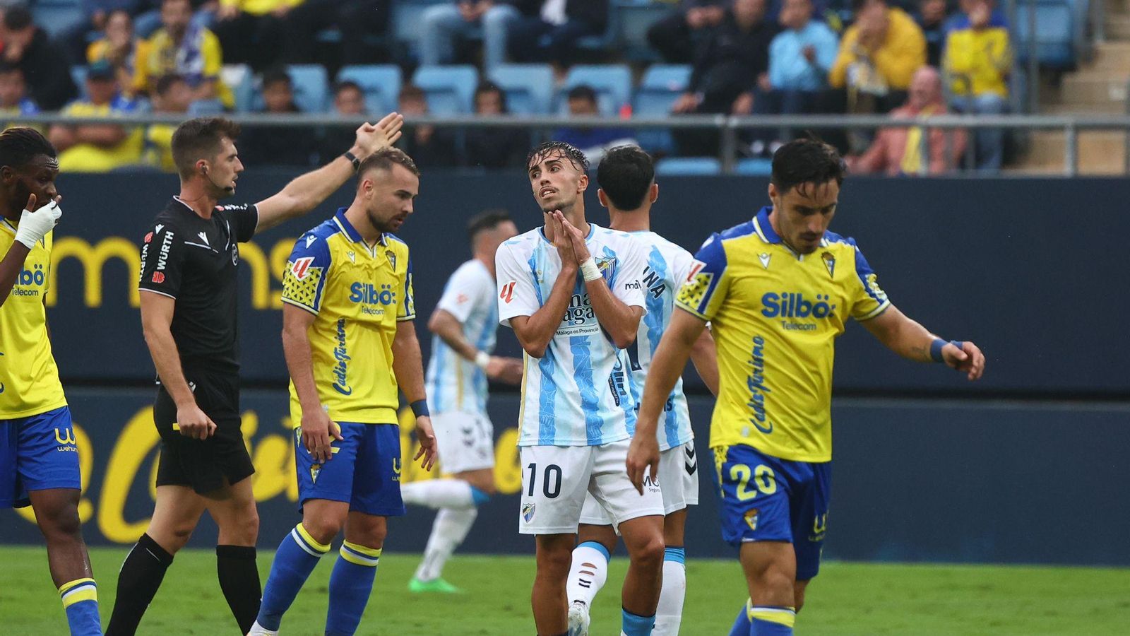 El Cádiz - Málaga CF, en fotos