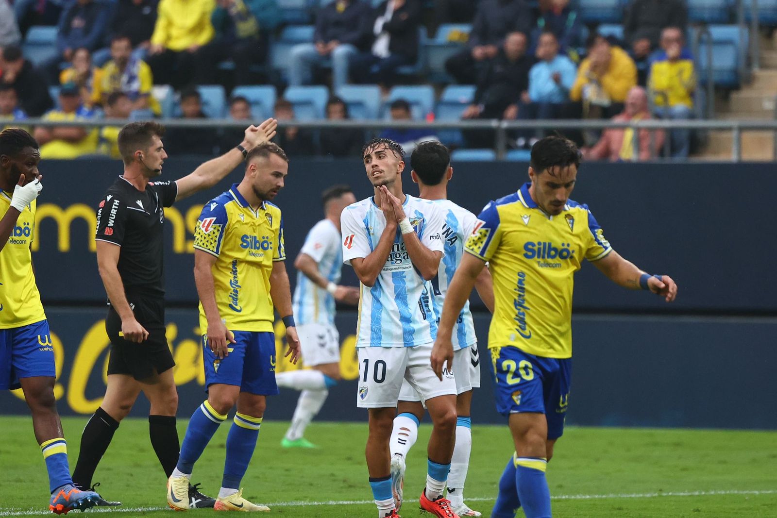 El Cádiz - Málaga CF, en fotos