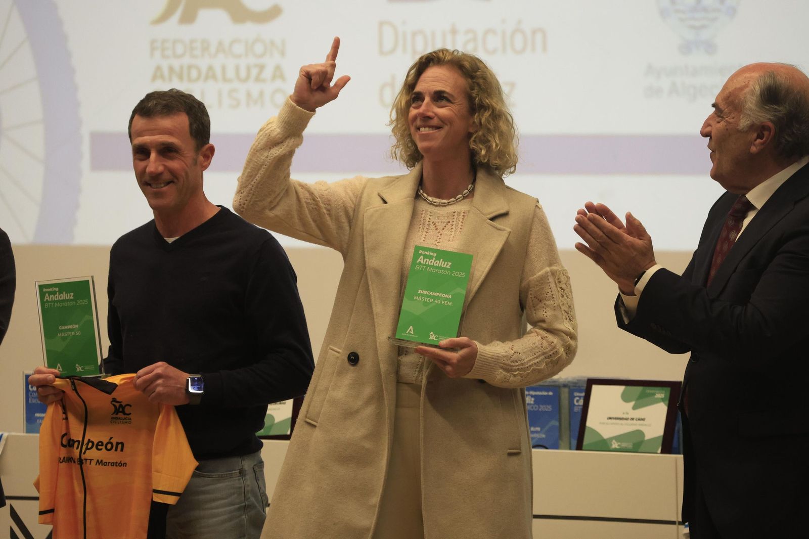 Las fotos de la gala de la Federación Andaluza de Ciclismo, en Algeciras
