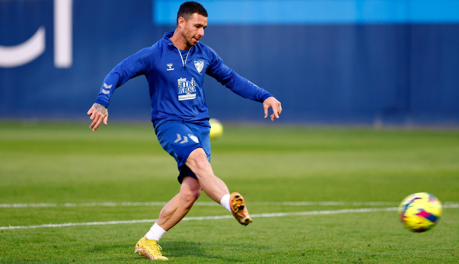 Rubén Castro durante el último entrenamiento.