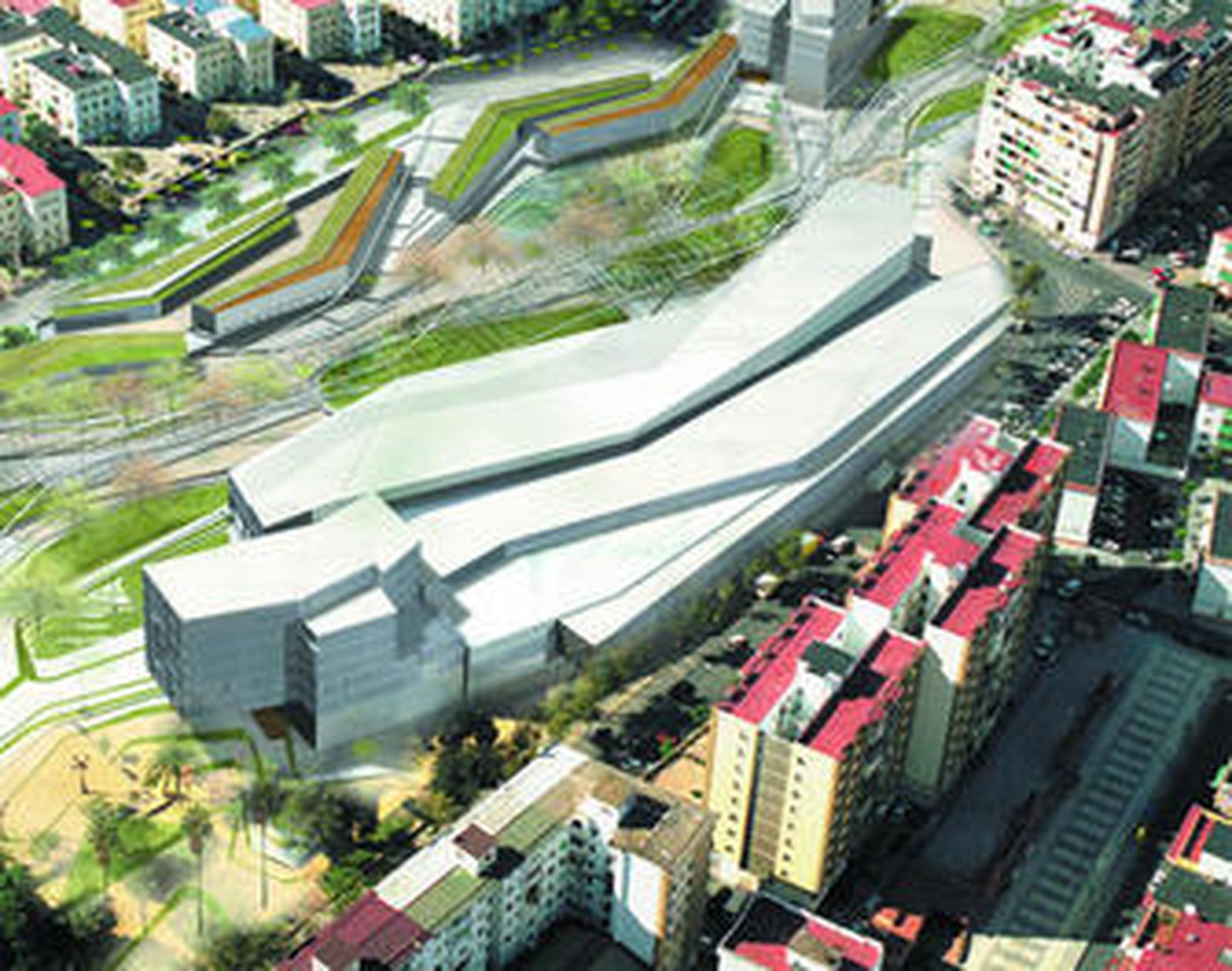 Imagen virtual del proyecto que albergará entre otros espacios, el centro comercial La Isla.