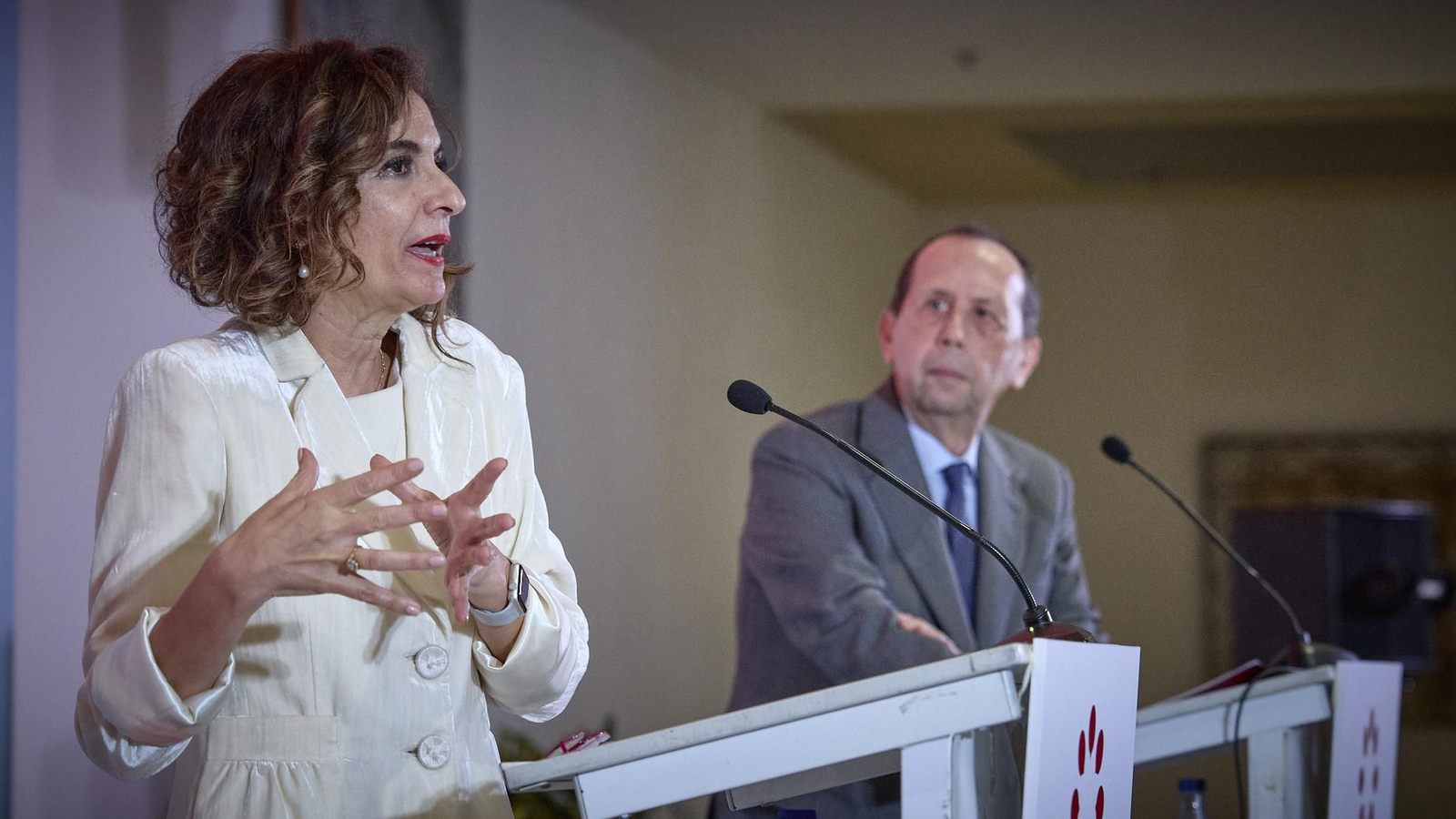María Jesús Montero en el Foro Joly Andalucía .