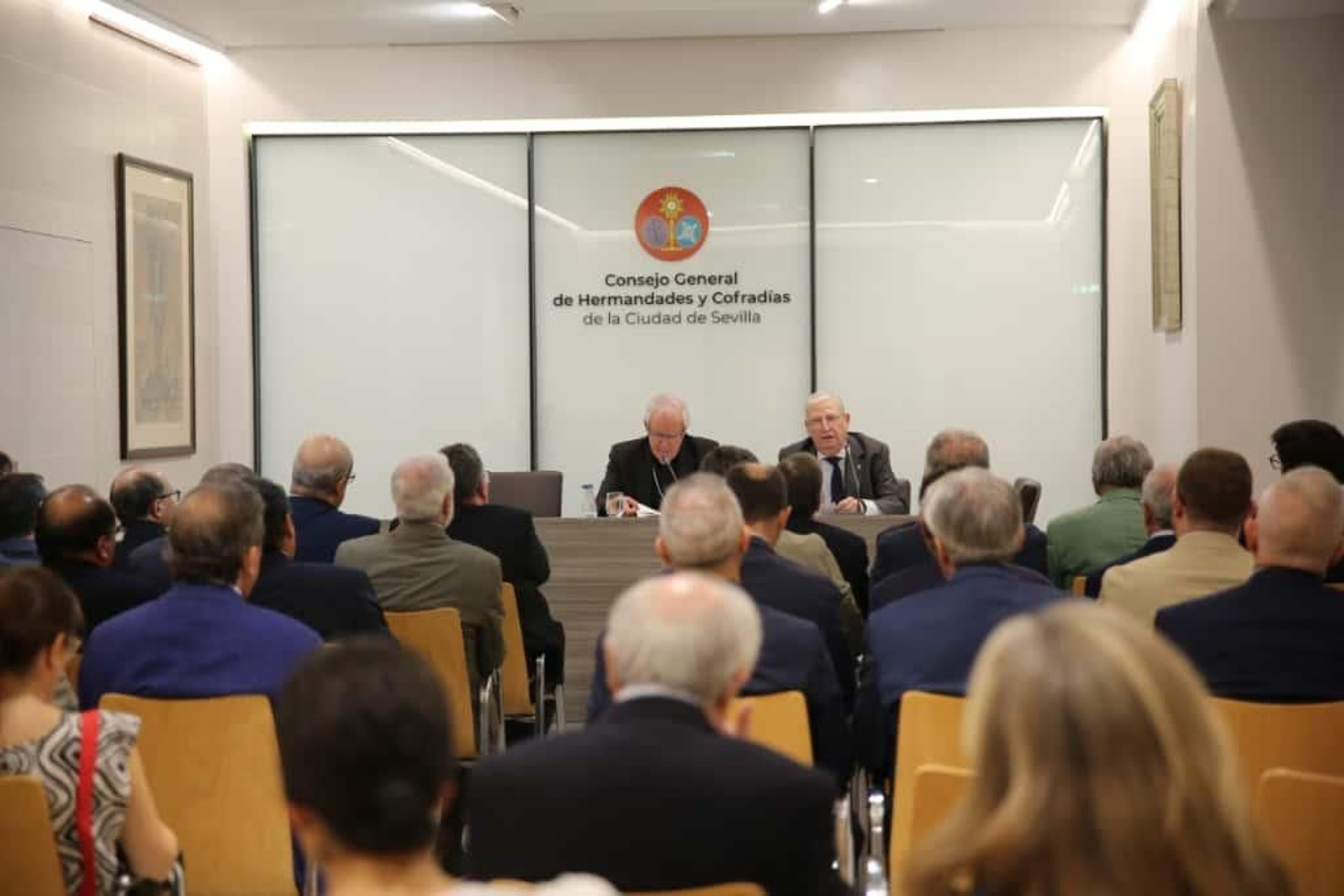 La conferencia celebrada en el Consejo.