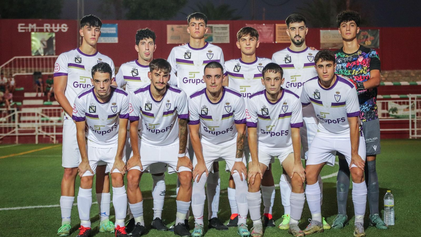 Alineación titular del CD Rus EF.