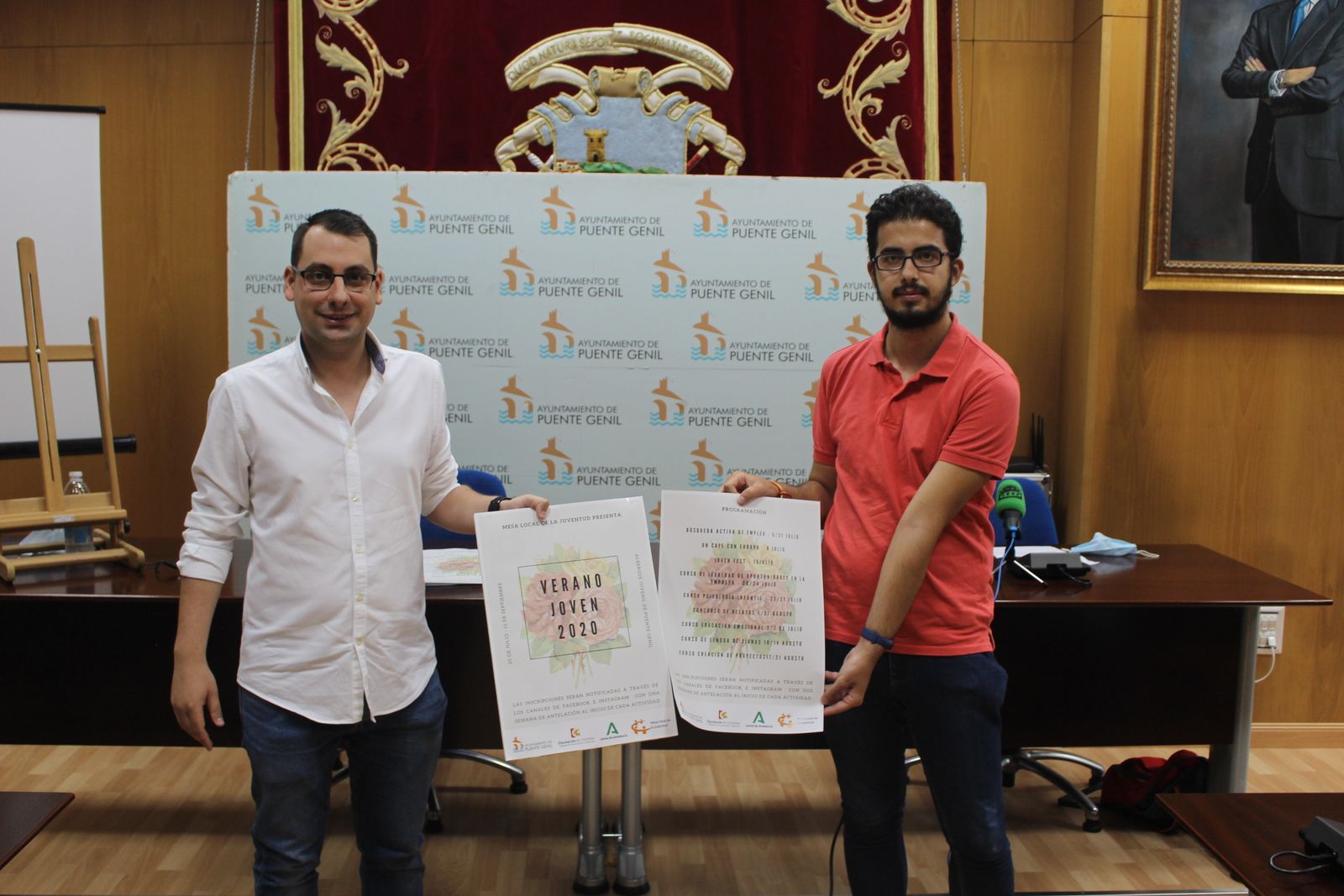 Presentación del programa Verano Joven en Puente Genil.